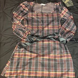 Plaid dress